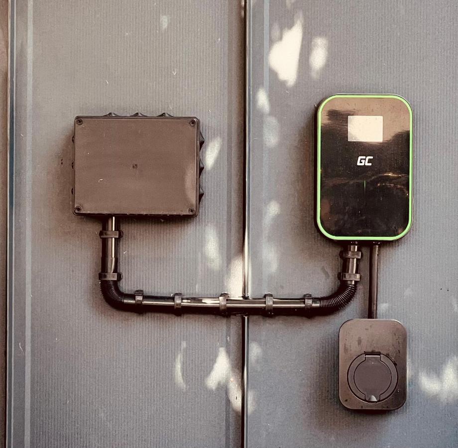 Ferienwohnung The Right Side Z Parkingiem I Ladowarka Ev Stettin Exterior foto